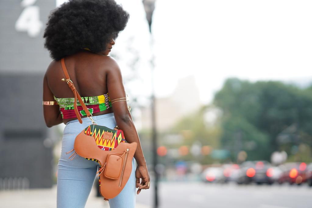 Serengeti Brown Shoulder Bag/ BackPack | Kenniez